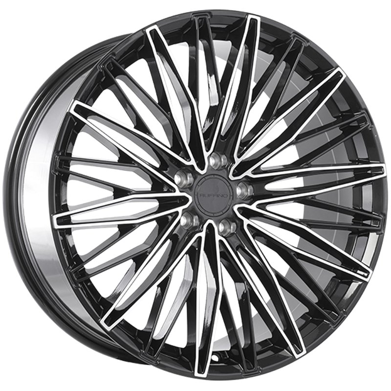 Ruffino | STELLARE 20x9.0 ET35 - Gloss Black - Machined Face