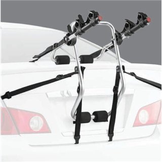 Enthuze | Trunk Mount Aluminum Bike Rack - Holds 2 bikes, up to 70 lbs
