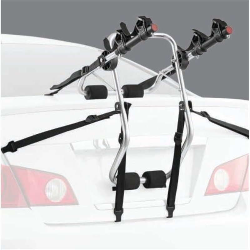 Enthuze | Trunk Mount Aluminum Bike Rack - Holds 2 bikes, up to 70 lbs