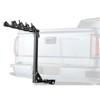 Enthuze | 1.25"/2" Hitch Mount Folding Bike Rack - Holds 4 bikes, up to 120 lbs