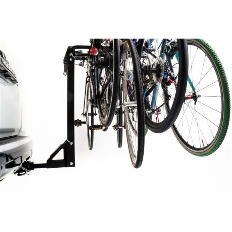 Enthuze | 1.25"/2" Hitch Mount Folding Bike Rack - Holds 4 bikes, up to 120 lbs