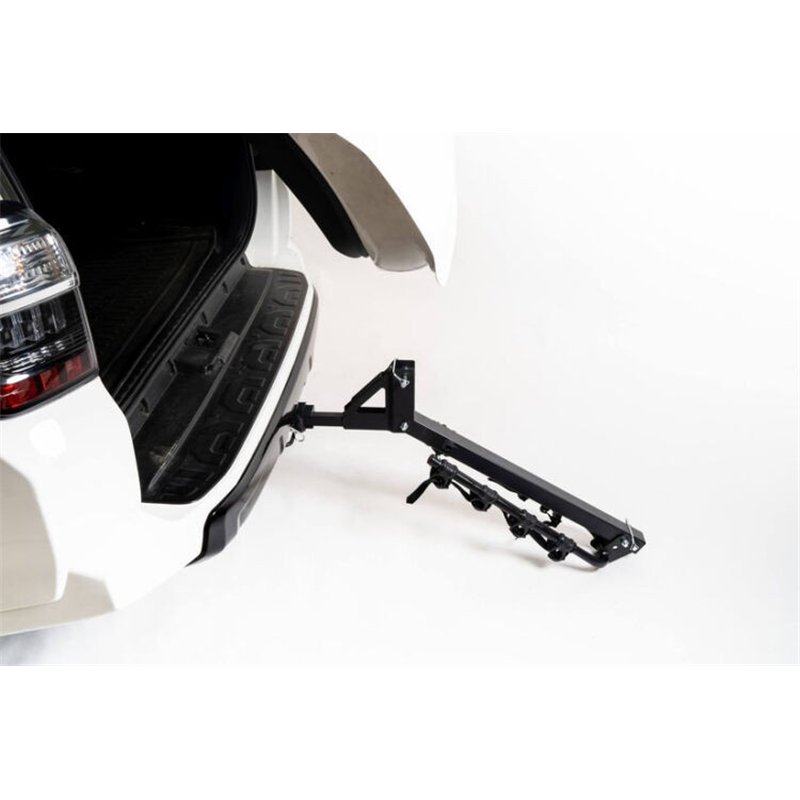 Enthuze | 1.25"/2" Hitch Mount Folding Bike Rack - Holds 4 bikes, up to 120 lbs