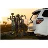 Enthuze | 1.25"/2" Hitch Mount Folding Bike Rack - Holds 4 bikes, up to 120 lbs