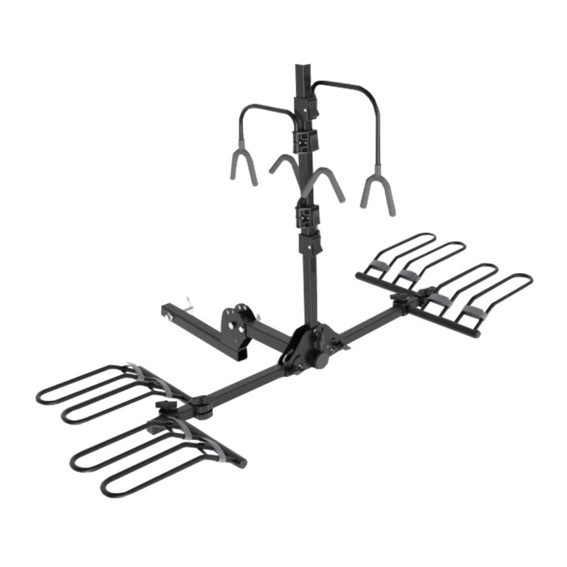 Enthuze | 2" Hitch Mount Plateform Style Bike Rack - Holds 4 bikes, up to 160 lbs