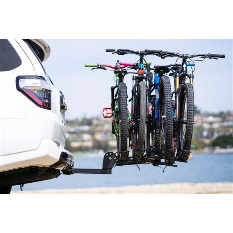 Enthuze | 2" Hitch Mount Plateform Style Bike Rack - Holds 4 bikes, up to 160 lbs