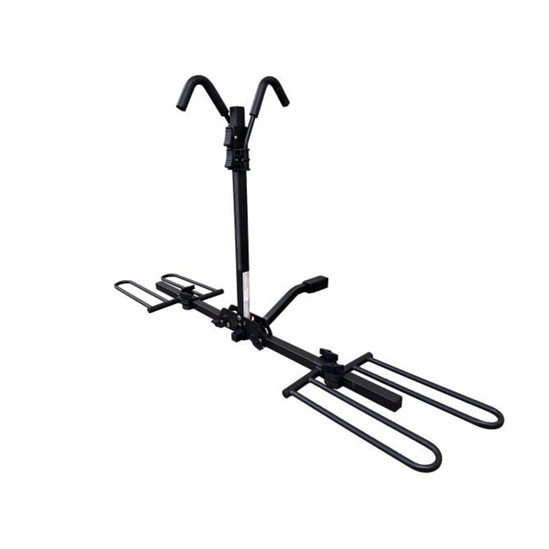 Enthuze | 1.25"/2" Hitch Mount Plateform Style Bike Rack - Holds 2 bikes, up to 80 lbs