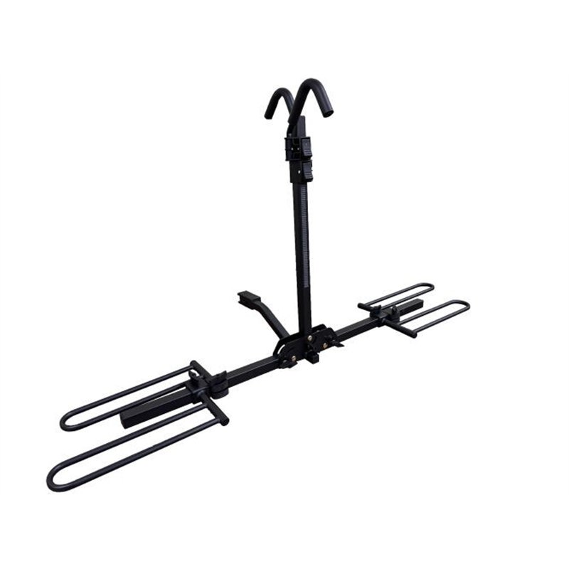 Enthuze | 1.25"/2" Hitch Mount Plateform Style Bike Rack - Holds 2 bikes, up to 80 lbs