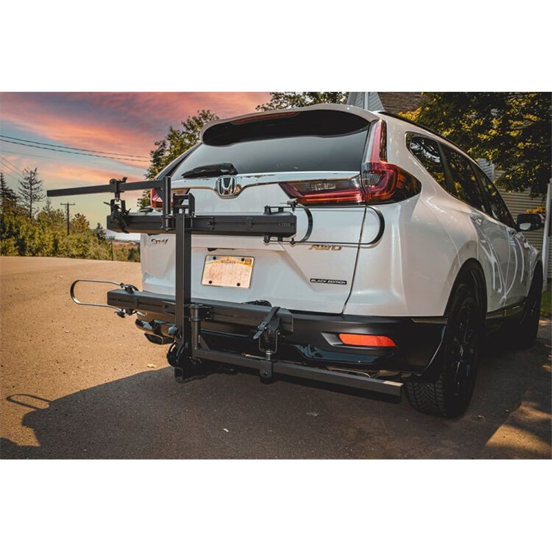 Enthuze | 2" Hitch Mount E-Bike Rack - Holds 2 E-bikes, up to 200 lbs