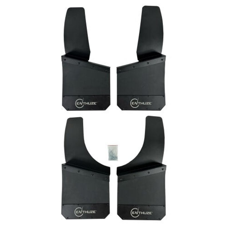 Enthuze | KickBack MudFlaps 14" - Front & Rear Kit - Universel