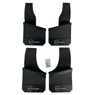 Enthuze | KickBack MudFlaps 12" - Front & Rear Kit - Universel
