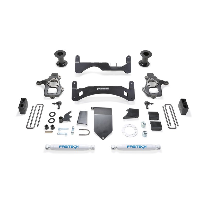 Fabtech | Lift Kit-Suspension w/Shock - Silverado / Sierra 1500 2014-2018