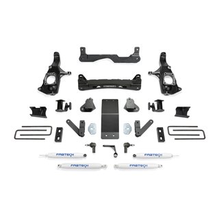 Fabtech | Lift Kit-Suspension w/Shock - Silverado / Sierra 2500 HD / 3500 HD 6.0L / 6.6L 2011-2018