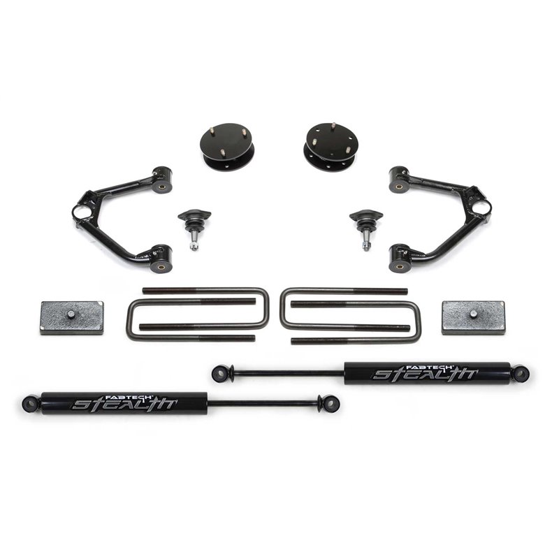 Fabtech | Lift Kit-Suspension w/Shock - Silverado / Sierra 1500 2019-2022