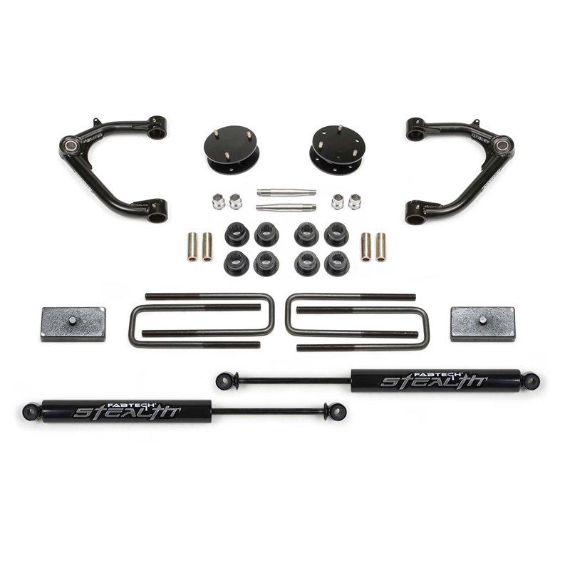 Fabtech | Lift Kit-Suspension w/Shock - Silverado / Sierra 1500 2019-2022