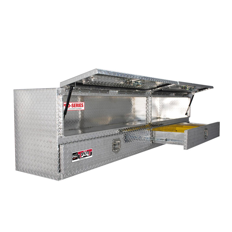 Westin Automotive | Brute High Cap 96in Stake Bed Contractor Box