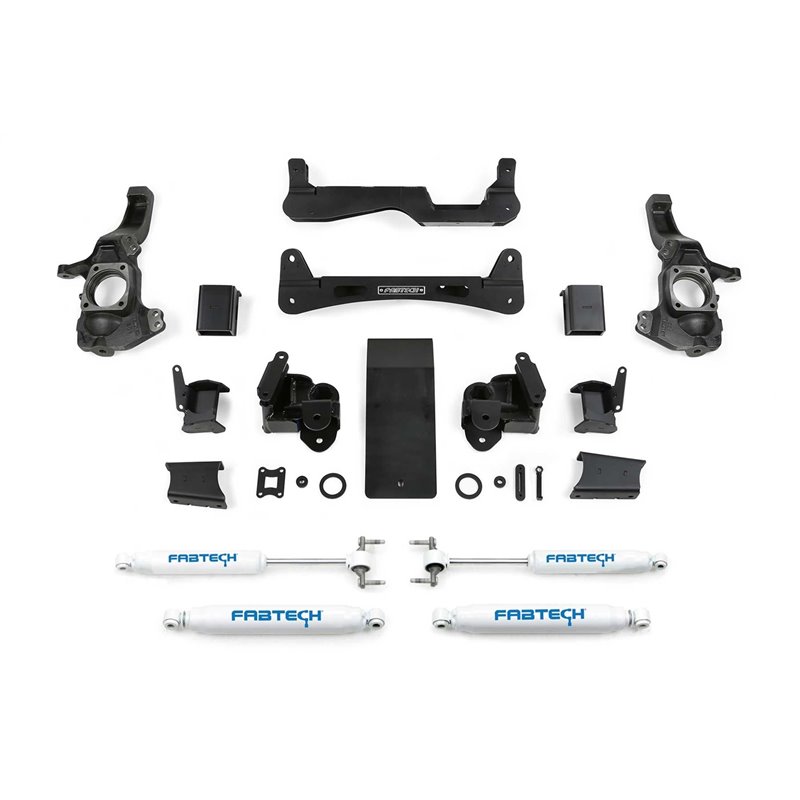 Fabtech | Lift Kit-Suspension w/Shock - Silverado / Sierra 2500 HD / 3500 HD 6.6L 2020-2022