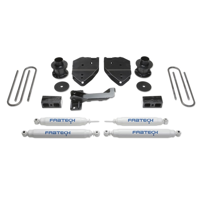 Fabtech | Lift Kit-Suspension w/Shock - F-250 / F-350 2017-2021
