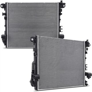 Mishimoto | Replacement Radiator, fits Jeep Wrangler JL 2018+ - Gladiator / Wrangler (JK) / Wrangler (JL) 2018-2024