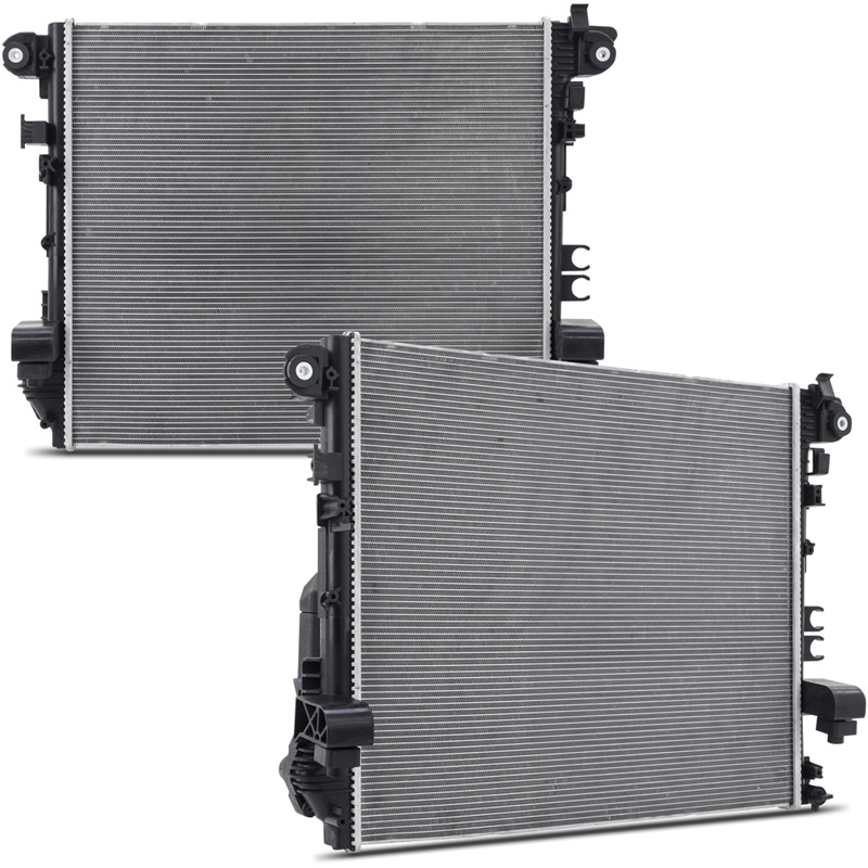 Mishimoto | Replacement Radiator, fits Jeep Wrangler JL 2018+ - Gladiator / Wrangler (JK) / Wrangler (JL) 2018-2024