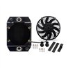 Mishimoto | Universal 9" Drag Race Performance Aluminum Radiator, Black