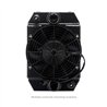 Mishimoto | Universal 9" Drag Race Performance Aluminum Radiator, Black