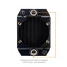Mishimoto | Universal 9" Drag Race Performance Aluminum Radiator, Black