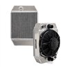 Mishimoto | Universal 9" Drag Race Performance Aluminum Radiator, Natural