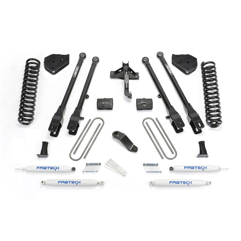 Fabtech | Lift Kit-Suspension w/Shock - F-450 / F-550 6.7L / 6.8L 2017-2018