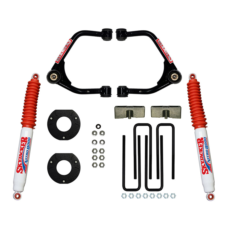 Skyjacker | 3.5 in. Suspension Lift Kit With Nitro 8000 Shocks. - Silverado / Sierra 1500 2019-2023