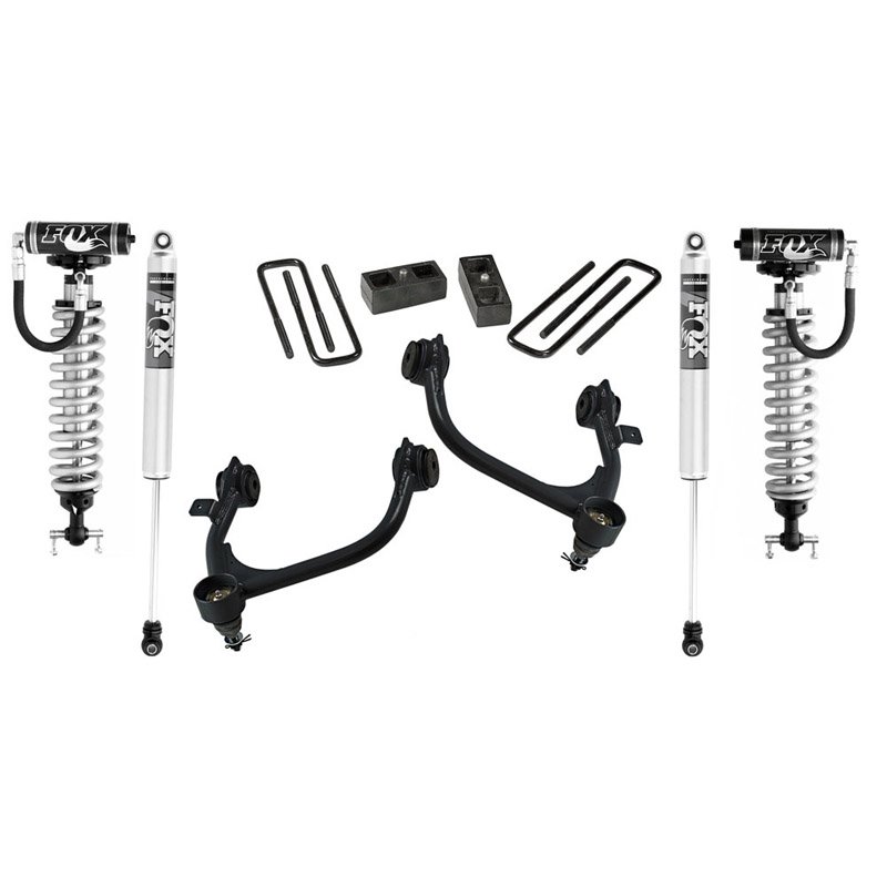 Superlift | 3" Lift Kit - 19 (New Body)-24 Silv/Sierra1500 2/4WD w/FoxShk(exc Trailboss/AT4)