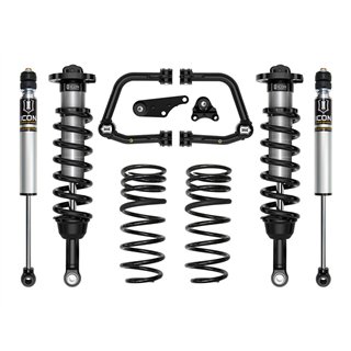 ICON | 24 TACOMA 1.25-3" STAGE 2 SUSPENSION SYSTEM TUBULAR WITH TRIPLE RATE SPRING - Tacoma 2.4T 2024