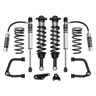ICON | 24 TACOMA 1.25-3" STAGE 3 SUSPENSION SYSTEM TUBULAR WITH TRIPLE RATE SPRING - Tacoma 2.4T 2024
