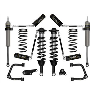 ICON | 24 TACOMA 1.25-3" STAGE 4 SUSPENSION SYSTEM TUBULAR WITH TRIPLE RATE SPRING - Tacoma 2.4T 2024