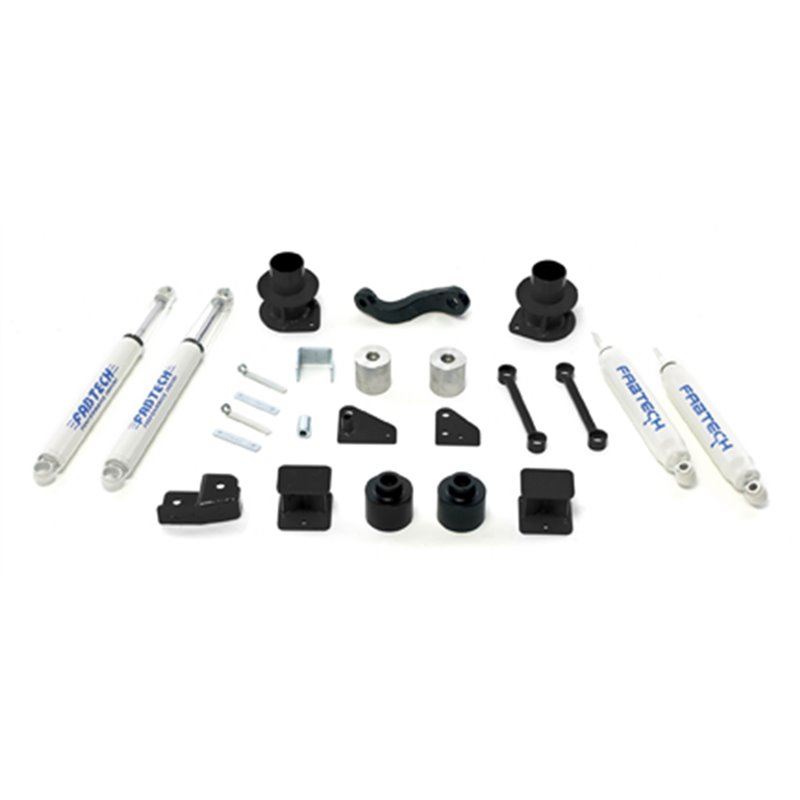 Fabtech | Lift Kit-Suspension w/Shock - Wrangler (JK) 3.6L / 3.8L 2007-2018