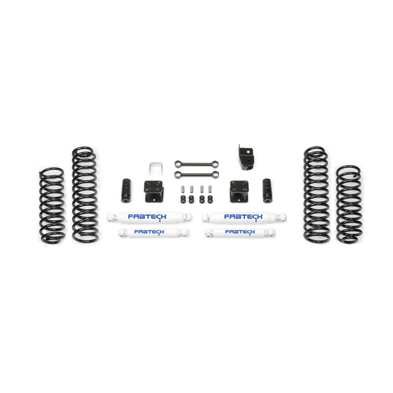 Fabtech | Lift Kit-Suspension w/Shock - Wrangler (JK) 3.6L / 3.8L 2007-2018