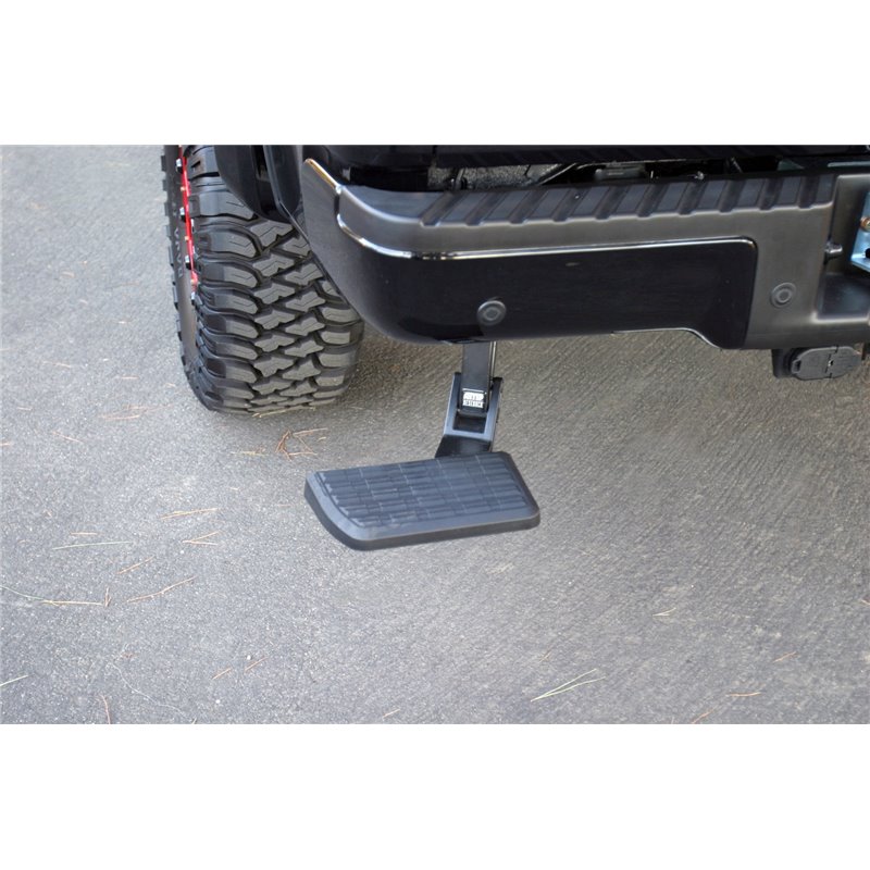 AMP Research | BedStep Flip Down Bumper Step - F-150 2006-2014