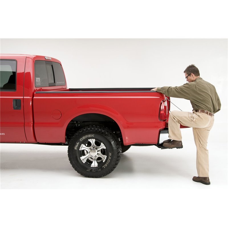 AMP Research | BedStep Flip Down Bumper Step - F-250 / F-350 2000-2016