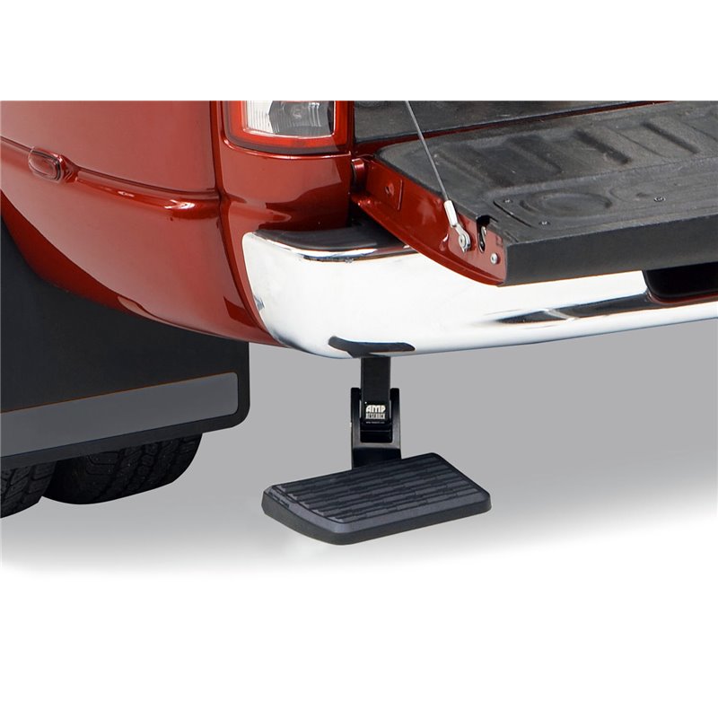 AMP Research | BedStep Flip Down Bumper Step - Ram 1500 / Classic / 2500 / 3500 2009-2022