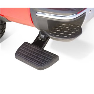 AMP Research | BedStep Flip Down Bumper Step - Silverado / Sierra 1500 / Limited 2014-2019