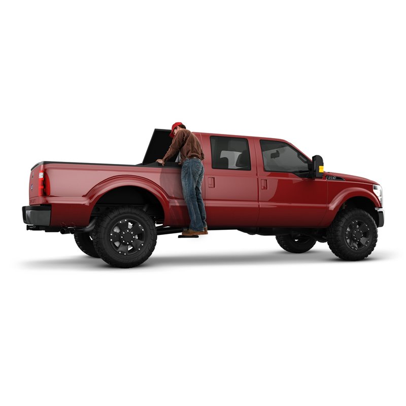 AMP Research | BedStep2 Flip Down Side Bumper Step - Chevrolet / GMC 2000-2013