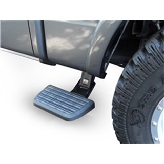 AMP Research | BedStep2 Flip Down Side Bumper Step - Ram 1500 / 2500 / 3500 2002-2009
