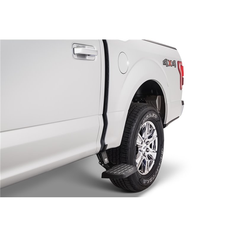 AMP Research | BedStep2 Flip Down Side Bumper Step - F-150 2015-2023