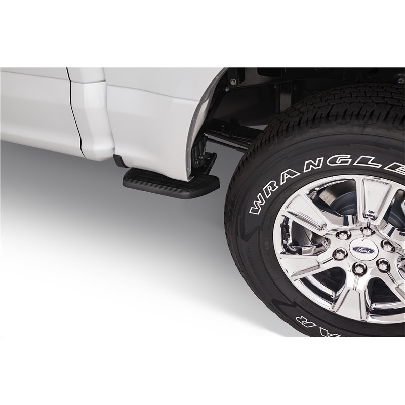AMP Research | BedStep2 Flip Down Side Bumper Step - F-150 2015-2023