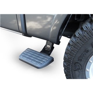 AMP Research | BedStep2 Flip Down Side Bumper Step - Ram 3500 6.4L / 6.7L 2019-2022