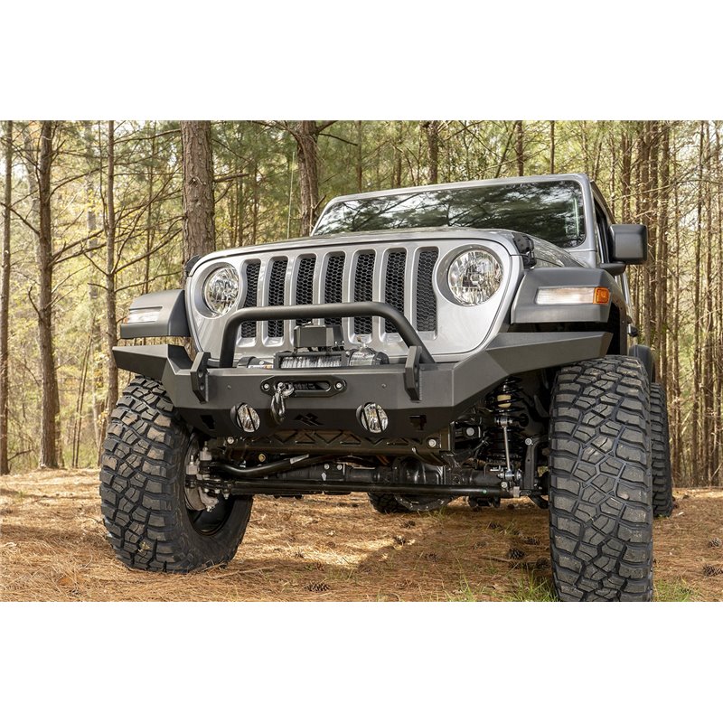 RUGGED RIDGE | Heavy Duty Bumper - Gladiator / Wrangler (JK) / Wrangler (JL) 2007-2022