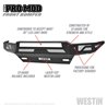 Westin | Bumper- Front - Silverado 1500 2016-2019