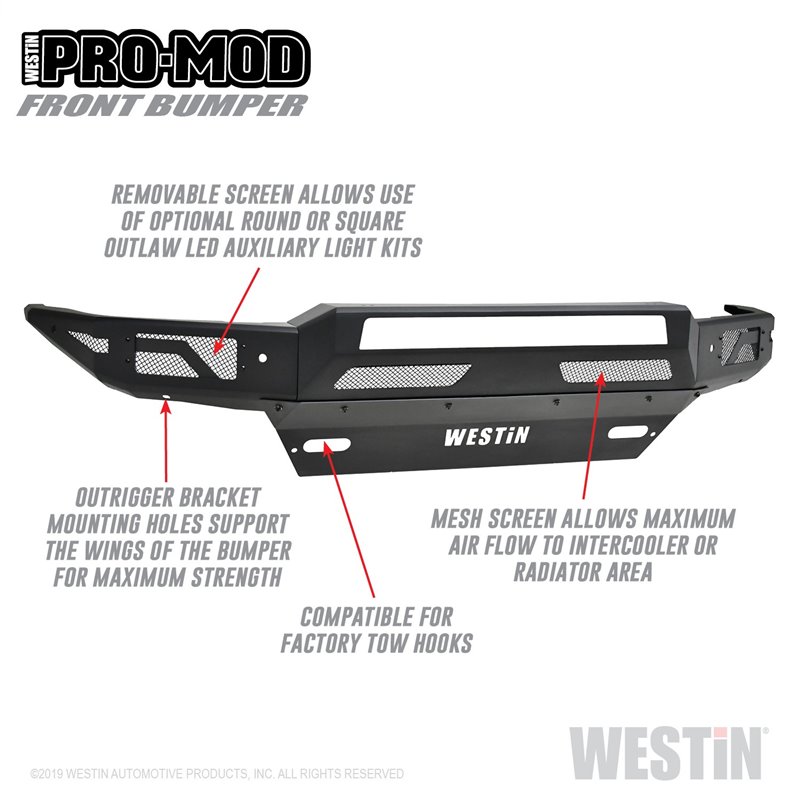 Westin | Bumper- Front - Silverado 1500 2016-2019