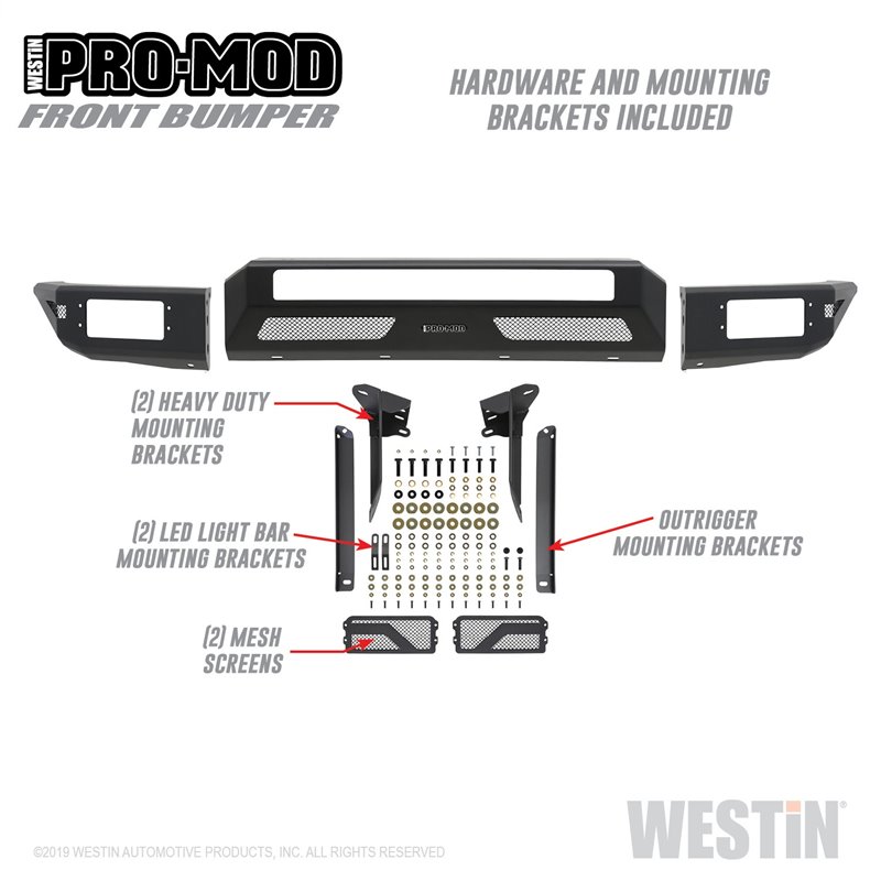 Westin | Bumper- Front - Tundra 4.0L / 4.6L / 5.7L 2014-2021