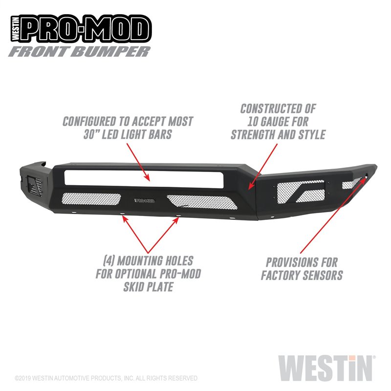 Westin | Bumper- Front - Tacoma 2.7L / 3.5L 2016-2022