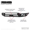 Westin | Bumper- Front - Tacoma 2.7L / 3.5L 2016-2022